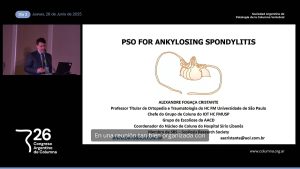M2c. Osteotomía Sustractiva Pedicular de T2 en el Tratamiento de la Cifosis Cervical por Espondilitis Anquilosante. Dr. Alexandre Fogaça