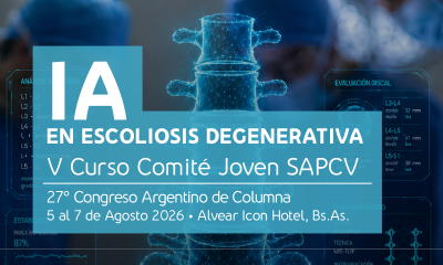 V Curso Joven SAPCV: IA en Escoliosis Degenerativa
